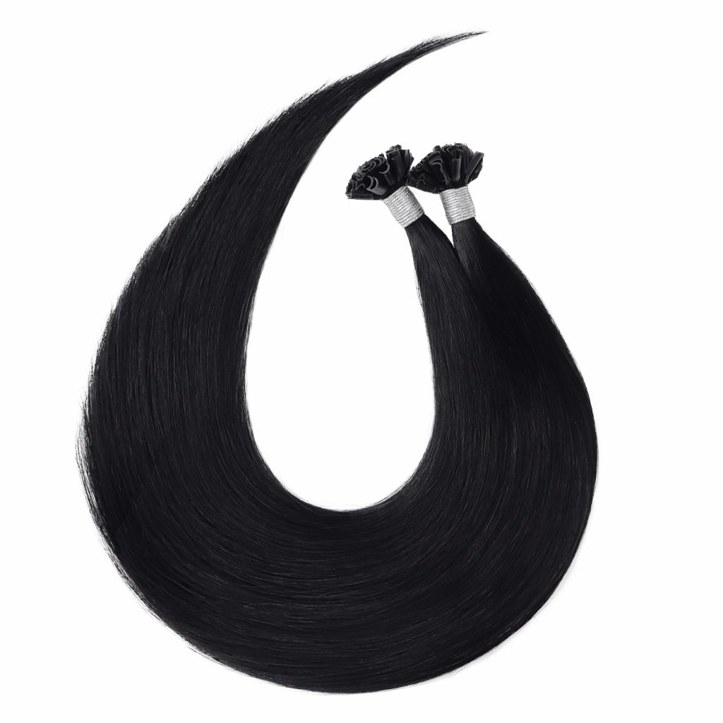 apply K Tip fusion Hair Extensions