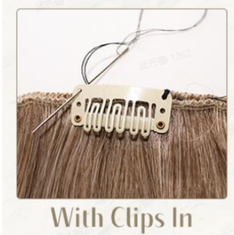 Weft Installation : Clip-In Method