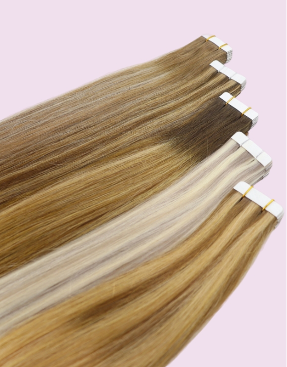 install tape in hair extensions
